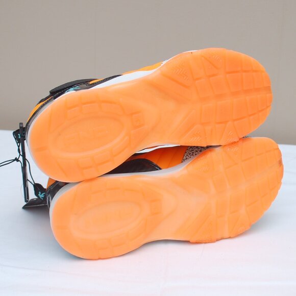 And1 Kid's Beast Mode Rubber Shoes - Black Orange - Picture 10 of 10